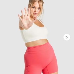 Gymshark x Whitney Simmons Sport Bra in Unbleached